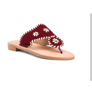 Jack Rogers Velvet Jack Sandals